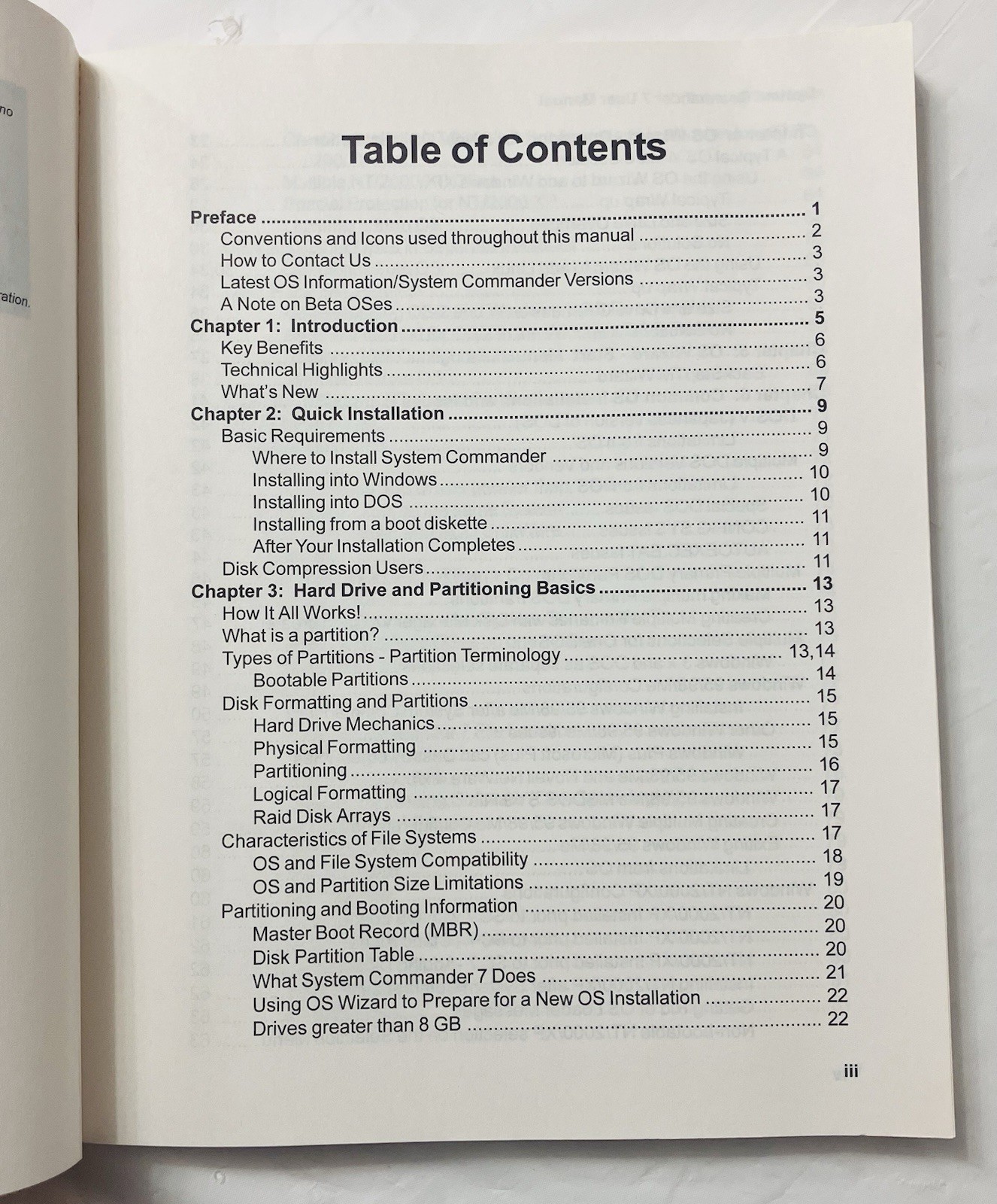 System Commander Version 7 User Manual VCOM Computing Guide Windows Linux (2001)