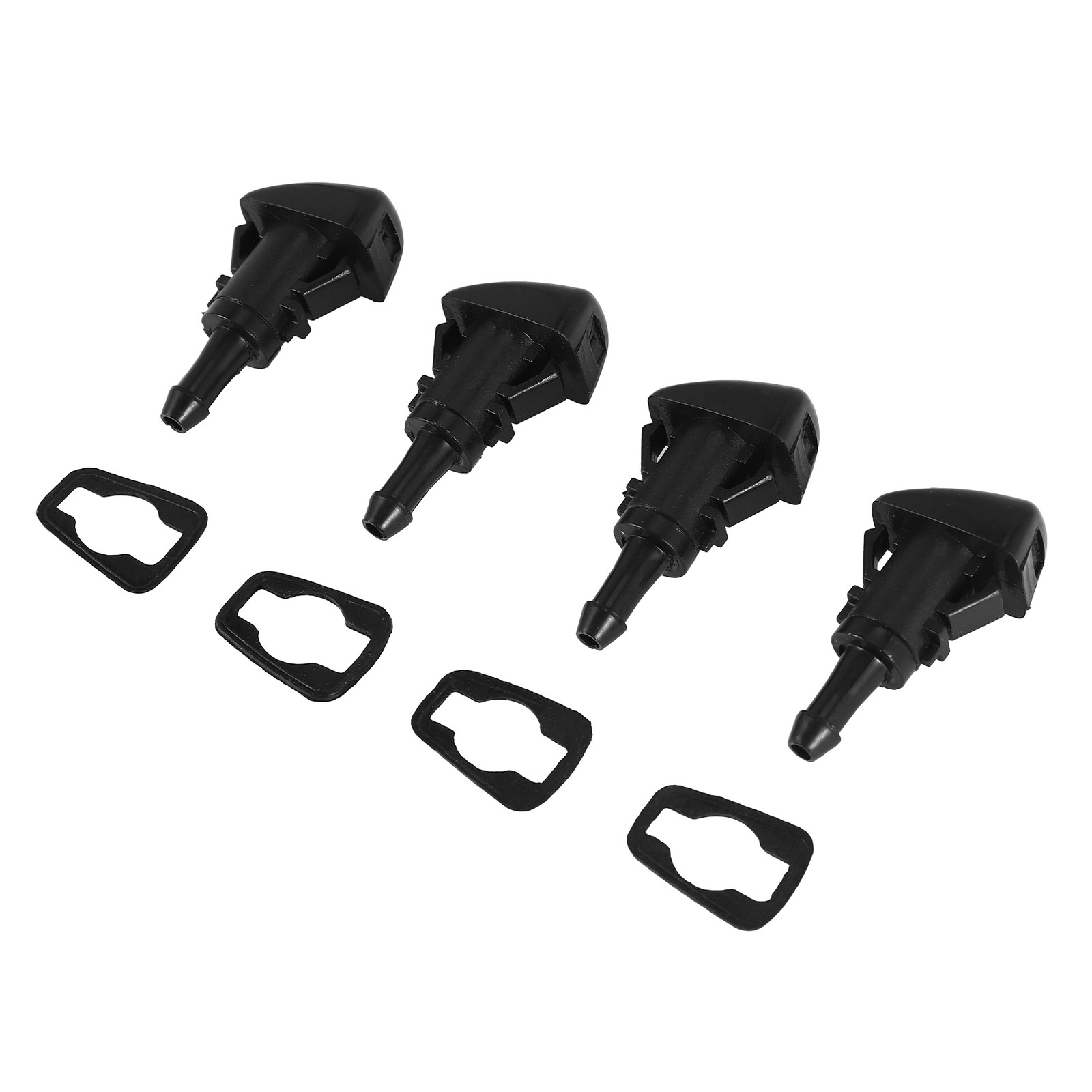 4 Pack Front Windshield Washer Nozzles Wiper  Kit Replacement for   9864