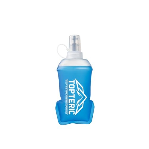 Collapsible Soft Flask Water Bottle, TPU Soft Folding Flexible Water 150ml