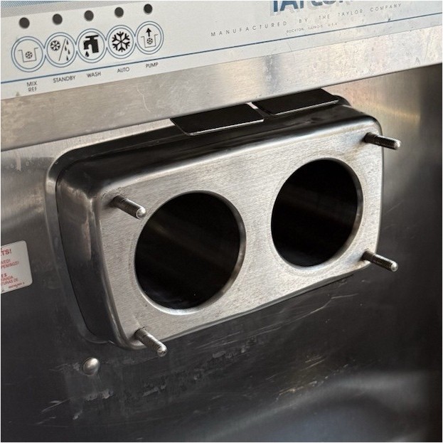 2012  Taylor 8756-27 Soft Serve Ice Cream Machine Pump fed/ Air cooled