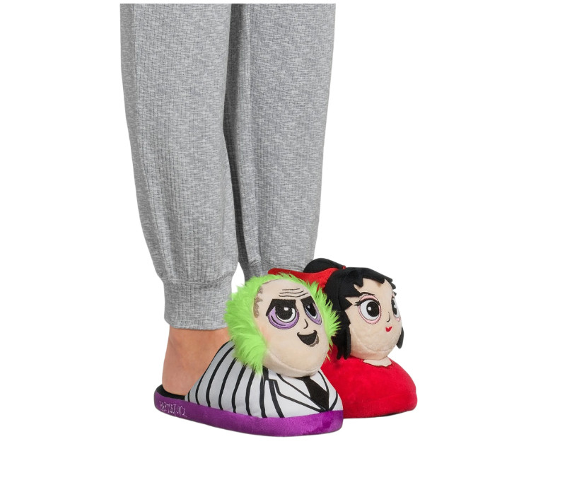 Beetlejiuce Women's Slippers 5/6 - NWT