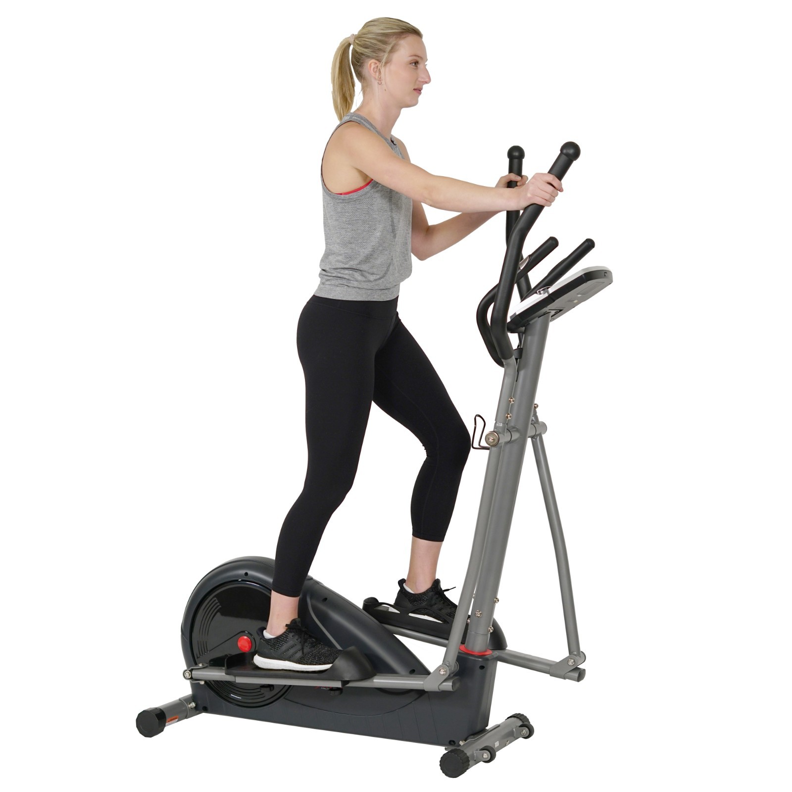 Sunny Health & Fitness Elliptical Exercise Machine Silent Elliptical Training