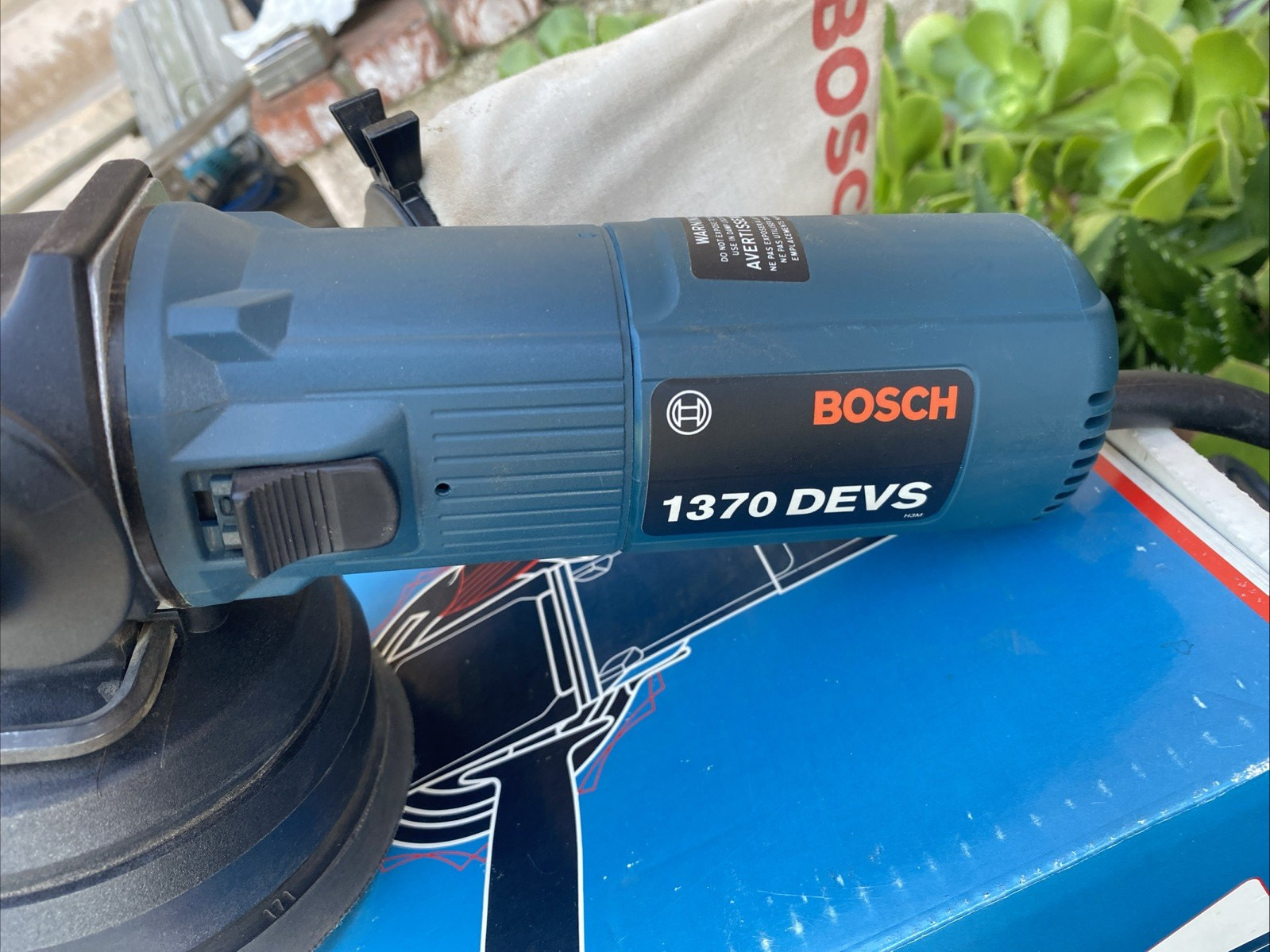 Bosch 1370DEVS Random Orbit Disc Sander/Polisher Variable Speed Made In Germany