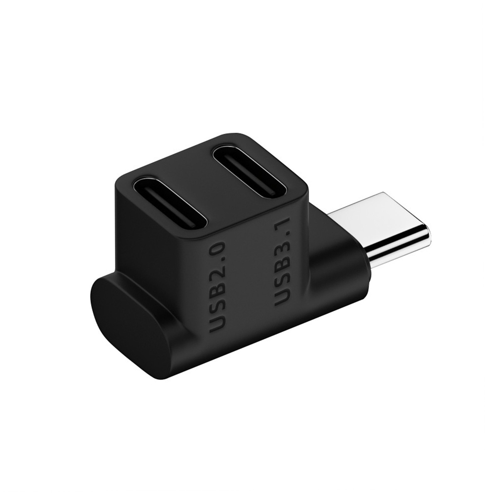For Steam Deck 2 in 1 Extension 100W U-Shaped Right Angle Type-C USB C Adapter