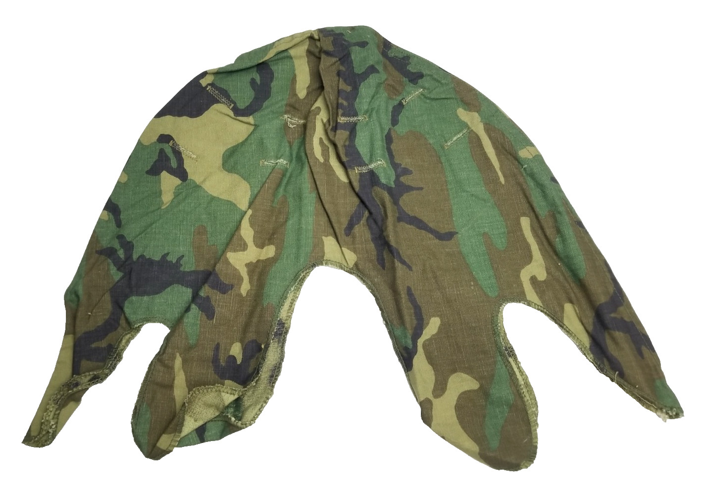US Military M81 Woodland Camouflage M-1 Helmet Cover 8415-00-105-0605 - MINT