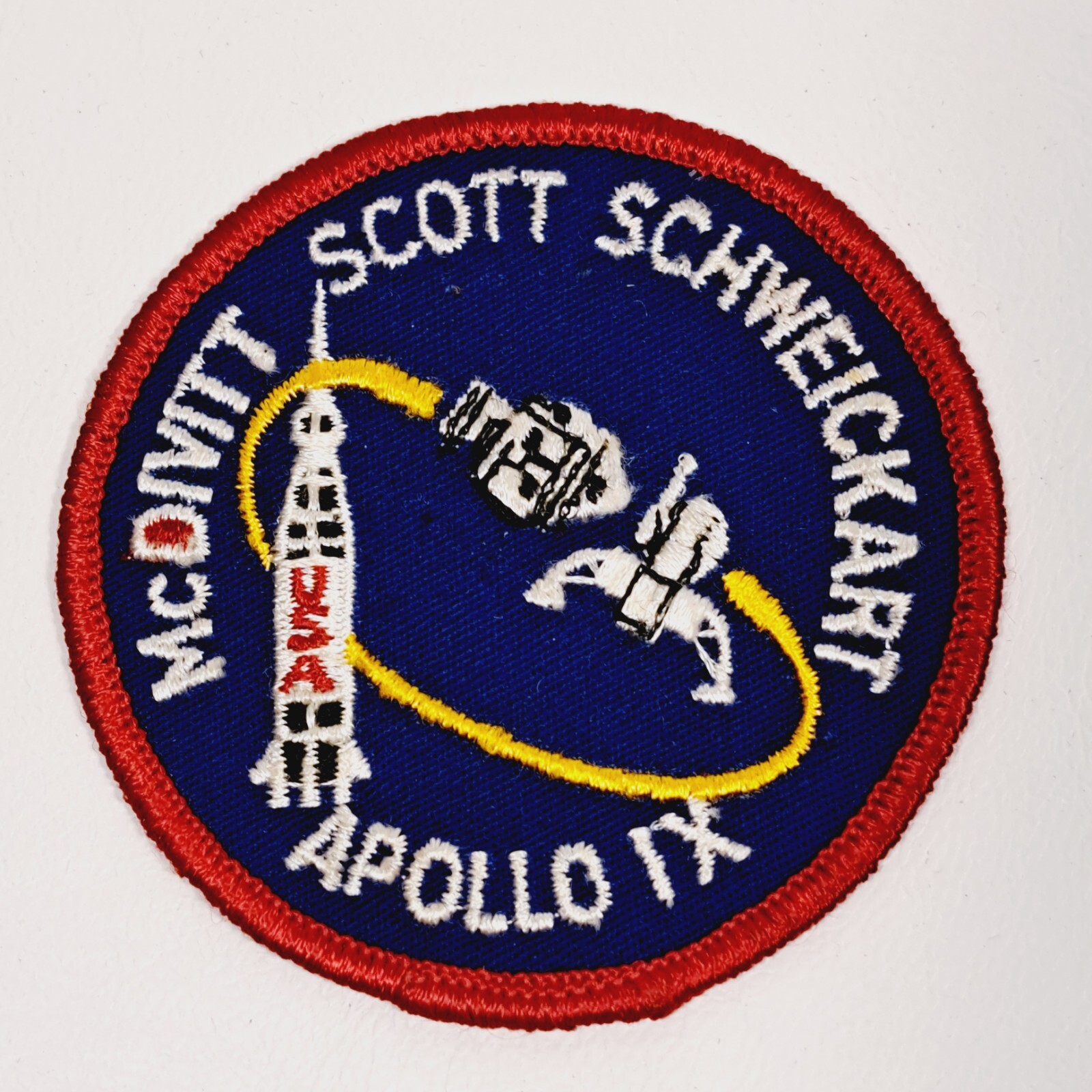 NASA Apollo IX Mission Crew Patch
