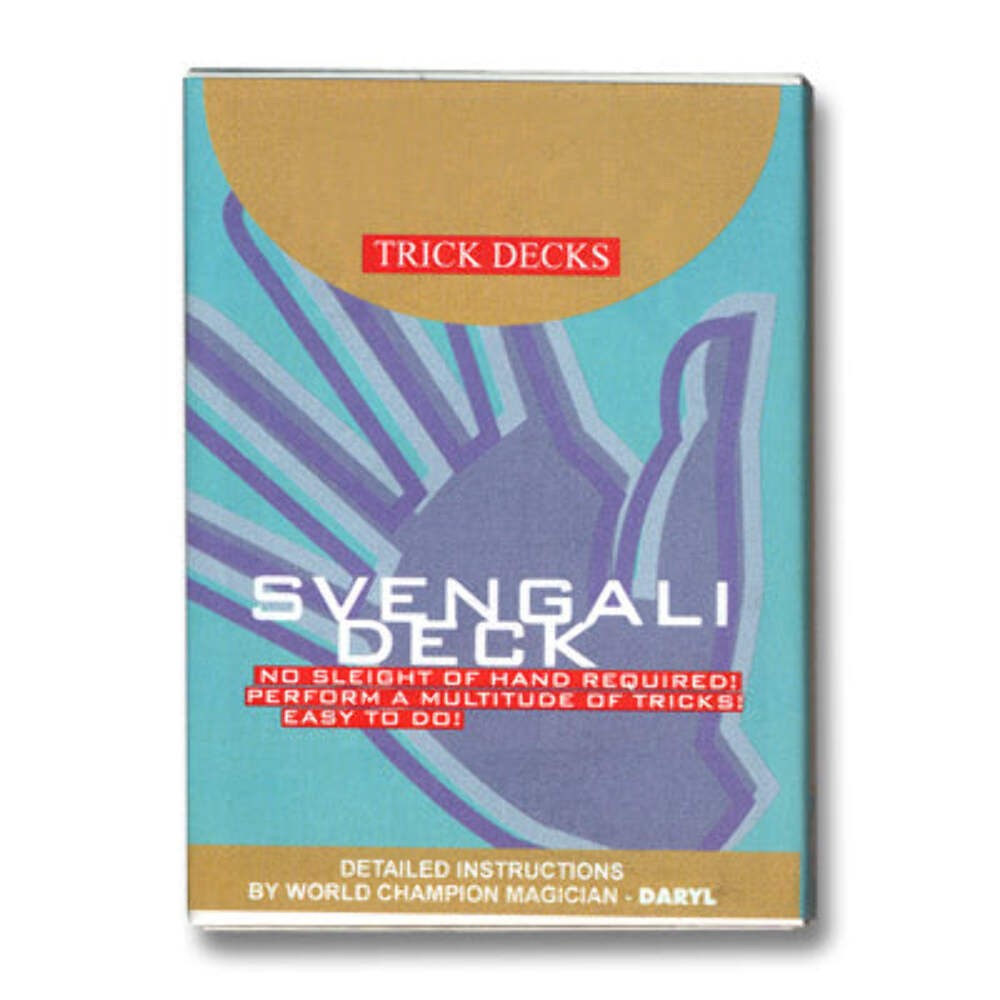 Svengali Deck Bicycle (Red) - TripOnMagic