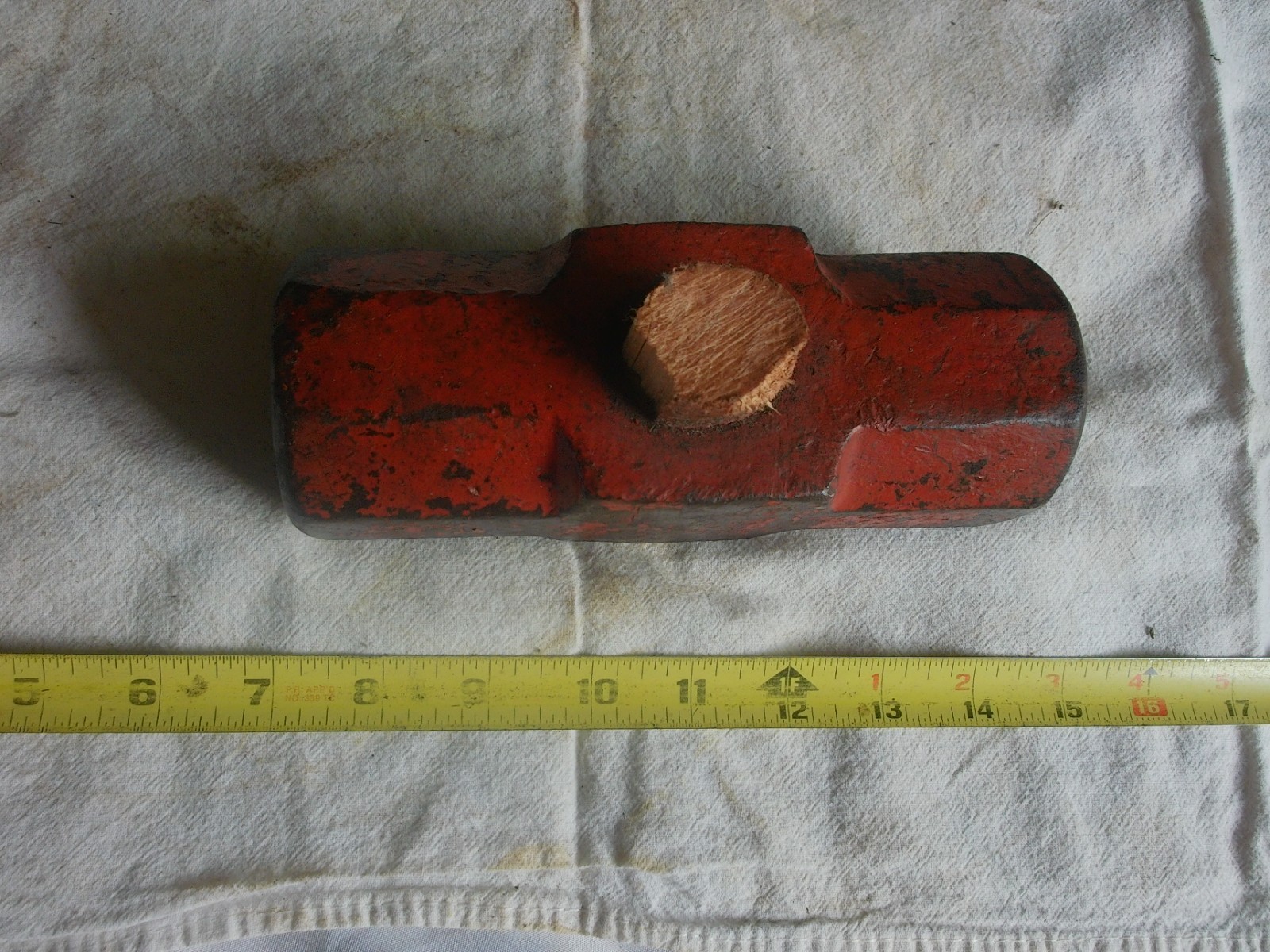 Vintage 10 lb Warwood Hammer head 26-30