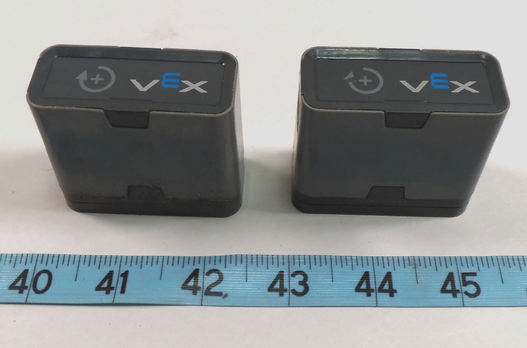 Lot of 2 Vex Robotics Smart Motor 228-2560 for Robot Building UPDATED Firmware
