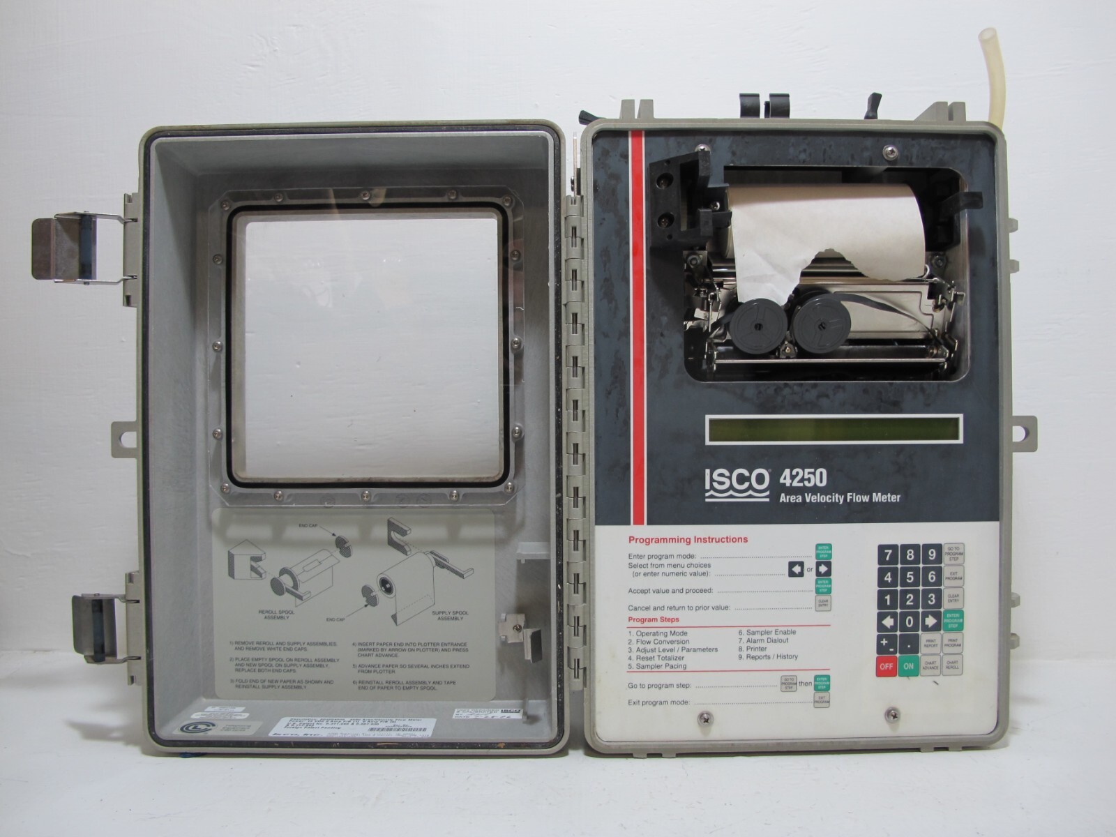 ISCO 4250 Area Velocity Flow Meter 603254009 12 VDC Teledyne Flowmeter 12V DC
