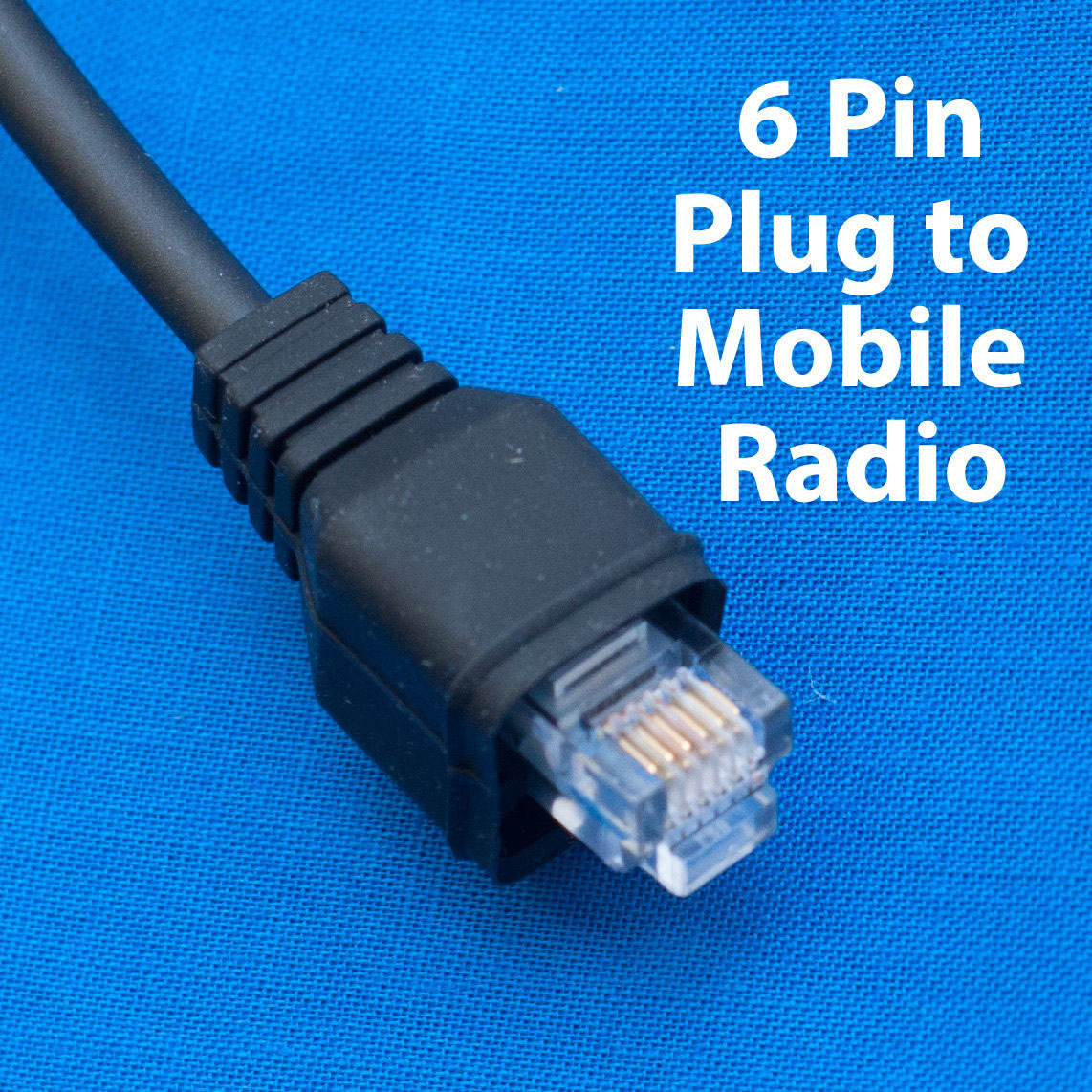 Replacement Cable 6pin RJ-45 for Kenwood TK-780/785 TK-805 TK-806 /8102 Radio