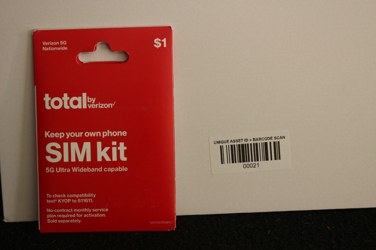 Total Wireless Keep Your Own Phone Prepaid 3-in-1 Sim Card