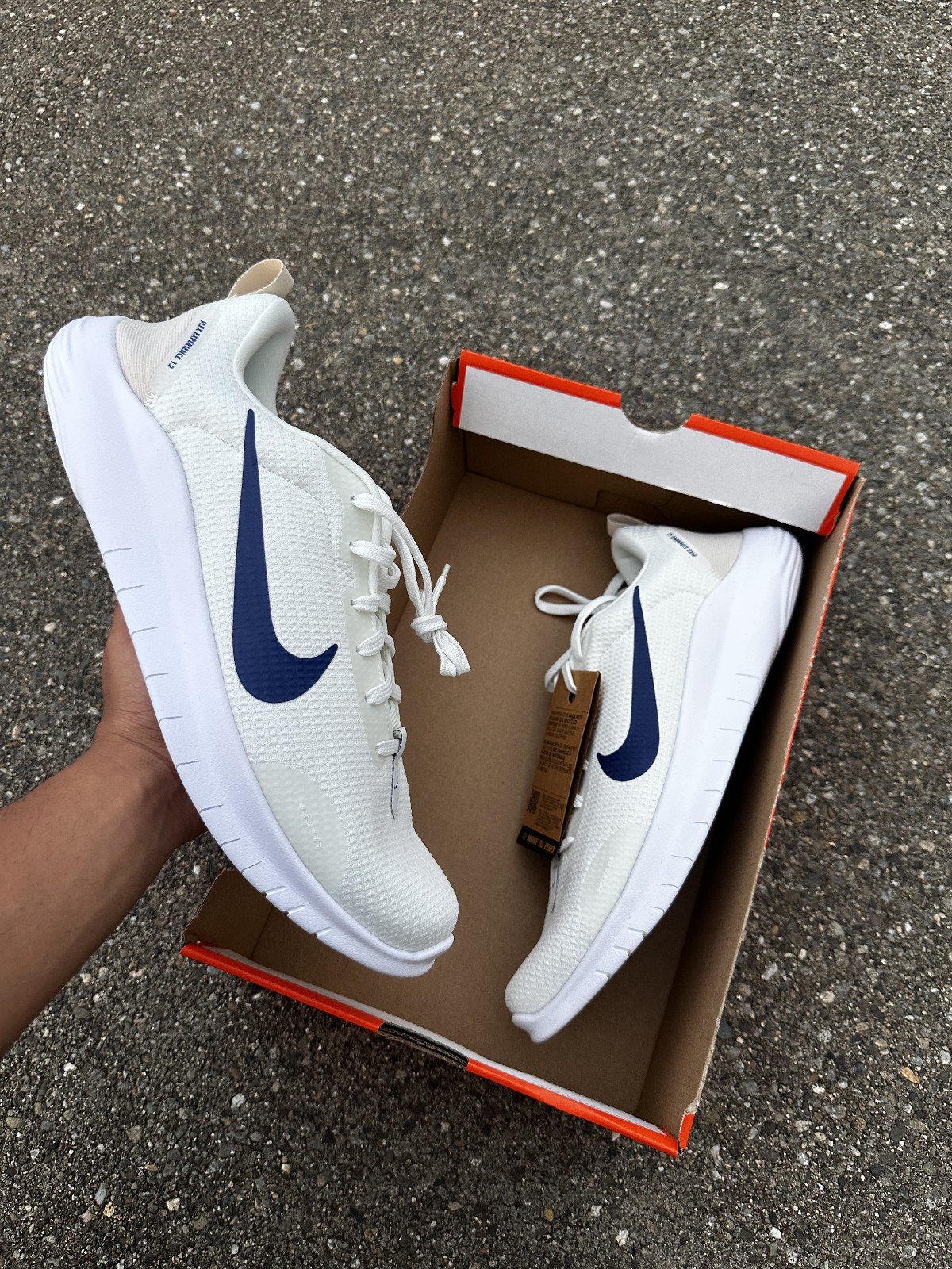 Nike Flex Experience RN 12 Sail Blue Running Shoe DV0740-103 Men Size 8 - 11 New