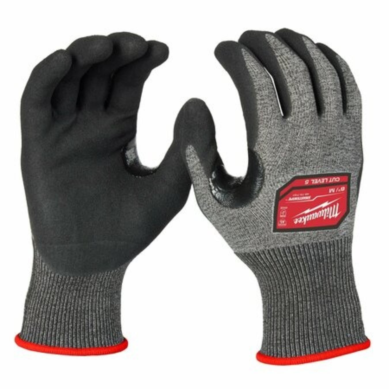 MILWAUKEE TOOL 48-73-7151E Cut-Resistant Dipped Gloves, Cut Level A5, Nitrile,