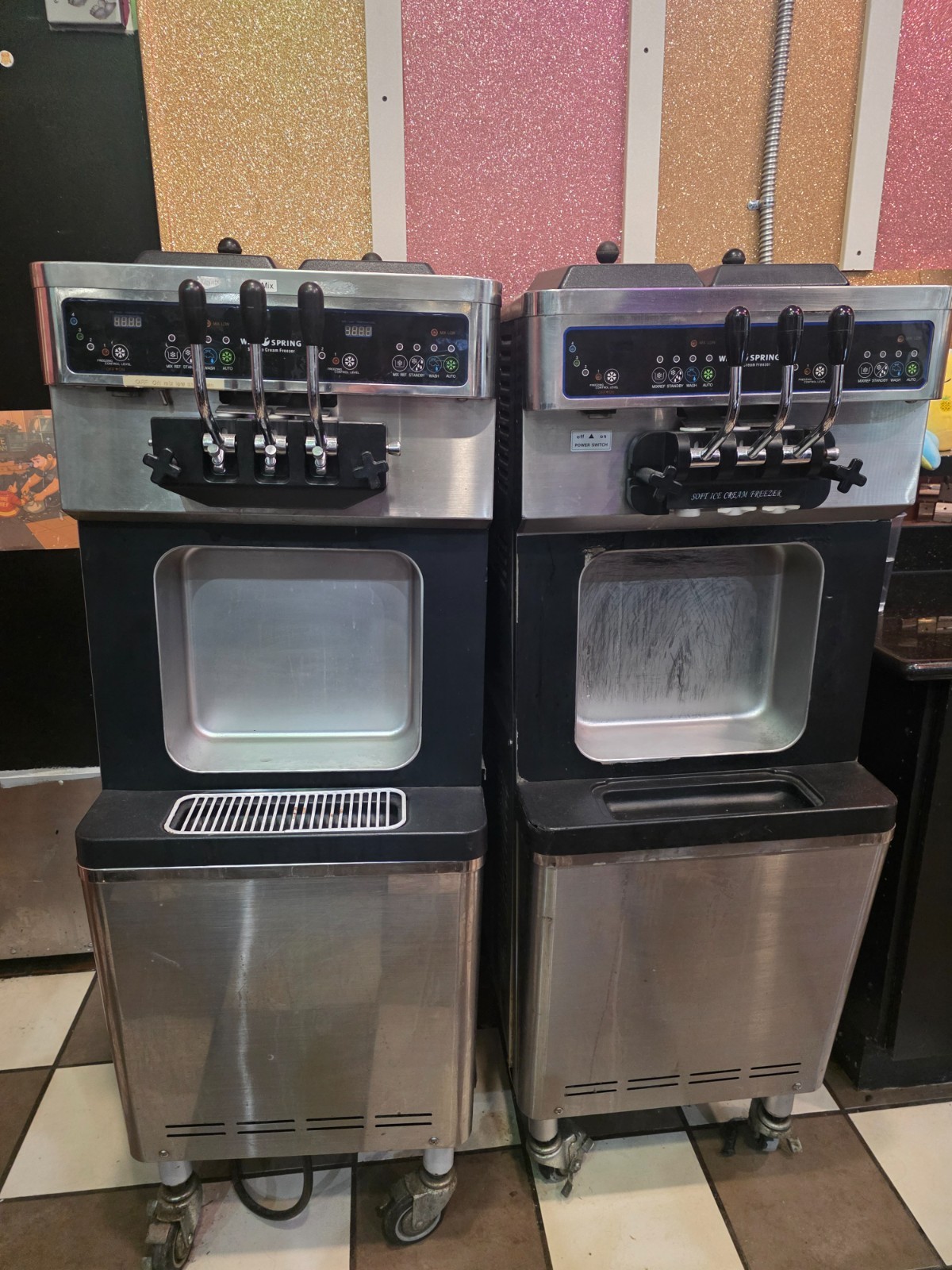 local pickup wellspring soft ice cream machine SSI-143S