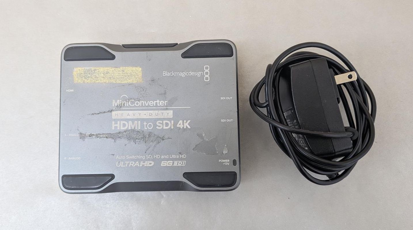 Blackmagic Design SDI to HDMI 4K Heavy Duty Mini Converter
