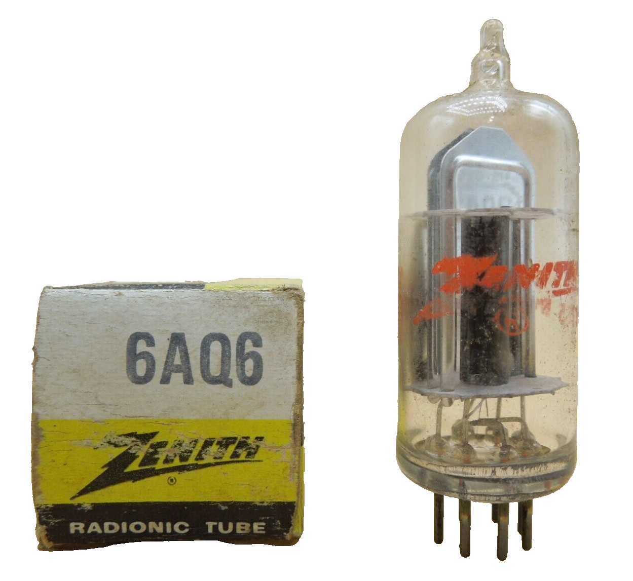6AQ6 VINTAGE TUBE NOS TESTED (B11)