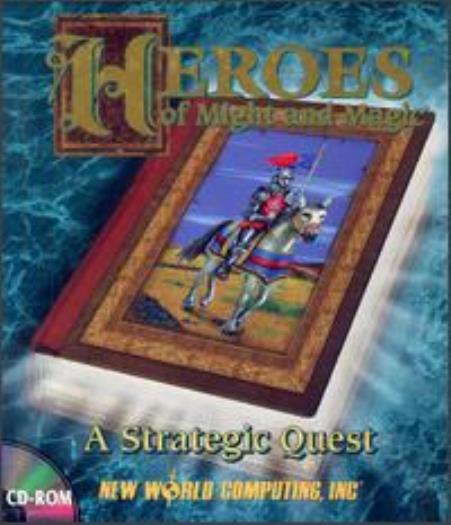 Heroes of Might and Magic 1 MAC CD dragon RPG role-playing fantasy strategy game