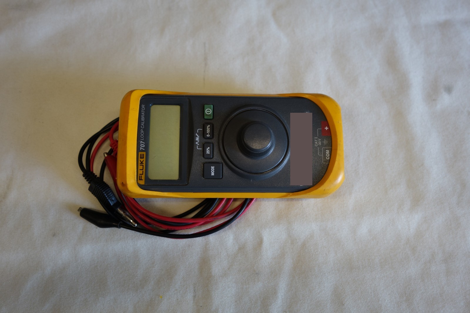 Fluke 707 Current Loop Calibrator with Quick Click Knob