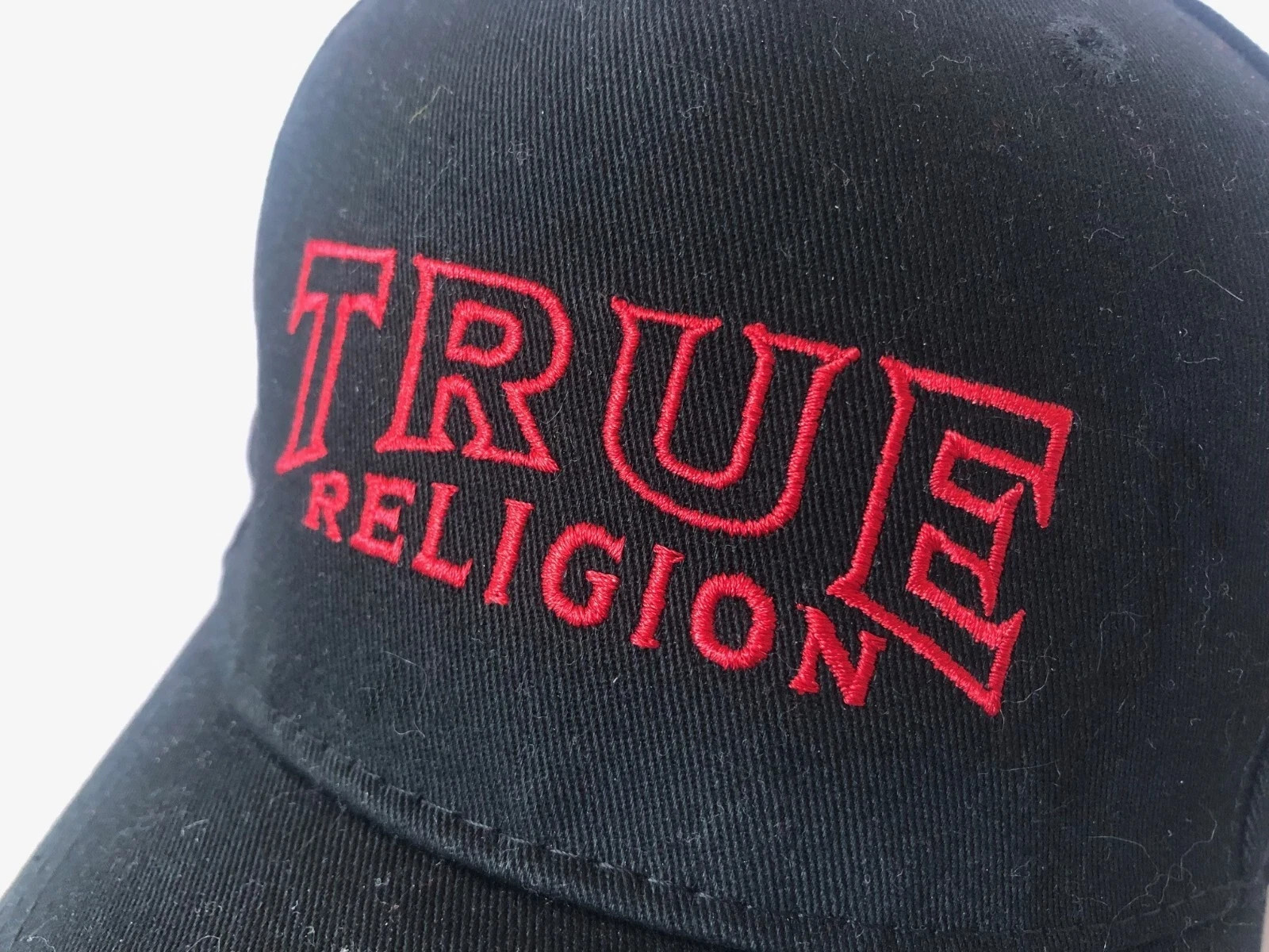 New True Religion Ruby Black Hat Cap Adjustable $59.00