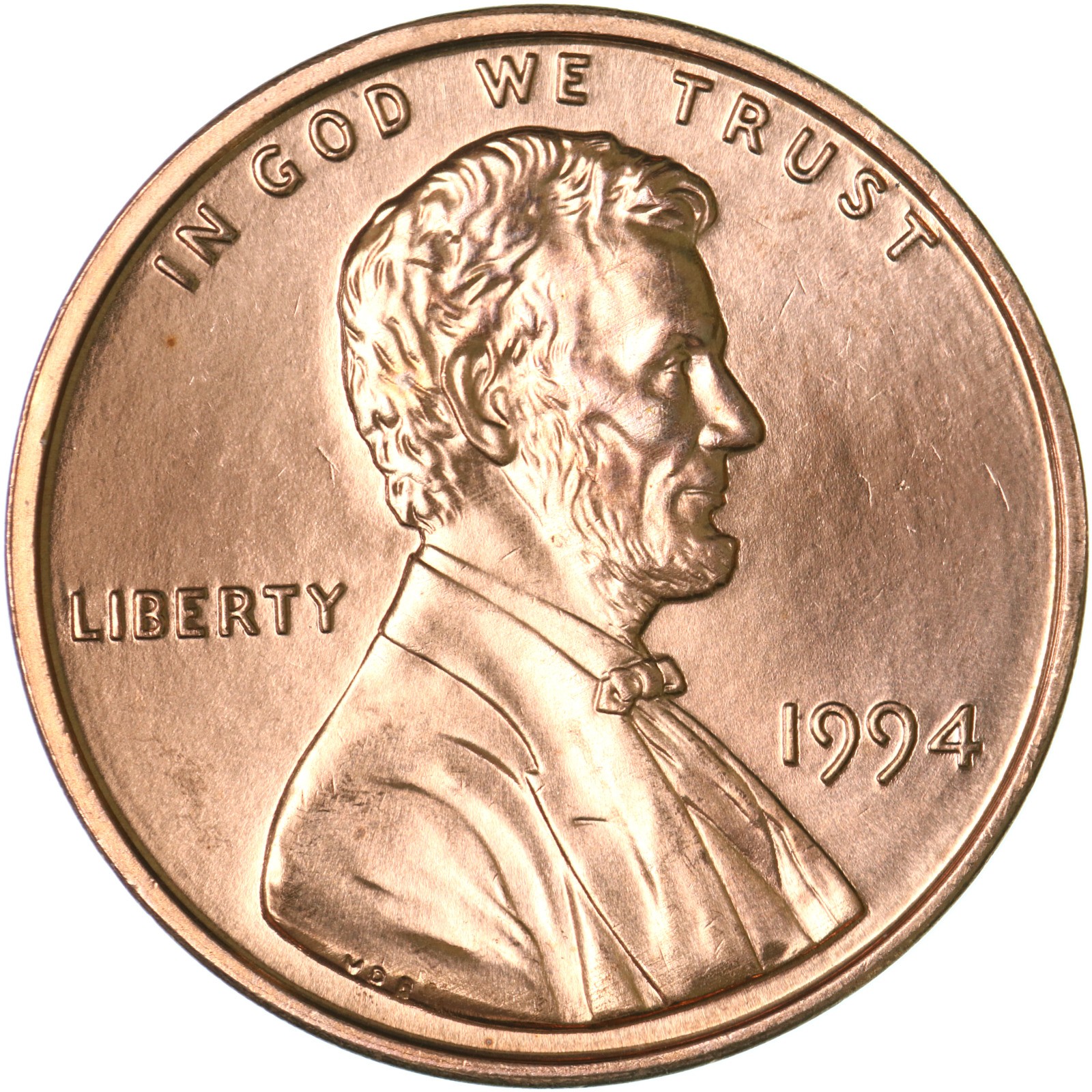1994 (P) Lincoln Memorial Cent Choice BU Penny