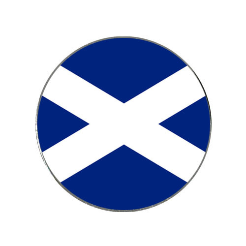 Scotland Flag Scottish Golf Ball Marker