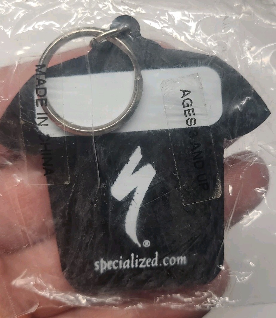 Specialized Mountain Dew Cycling Team Red Jersey Keychain