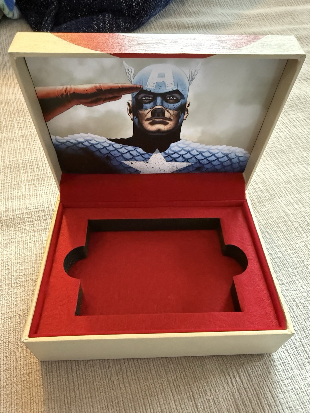 2026 Topps Brooklyn Collection 2025 Captain America Really Nice EMPTY BOX