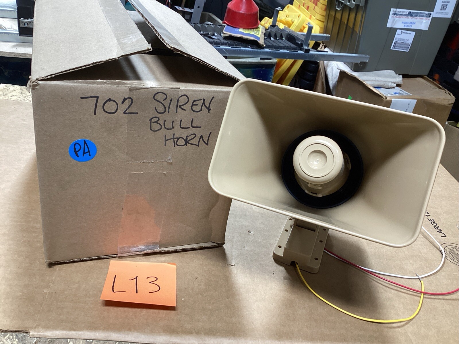New RESIDEO 702 OUTDOOR SELF-CONTAINED Electric Siren 🔵