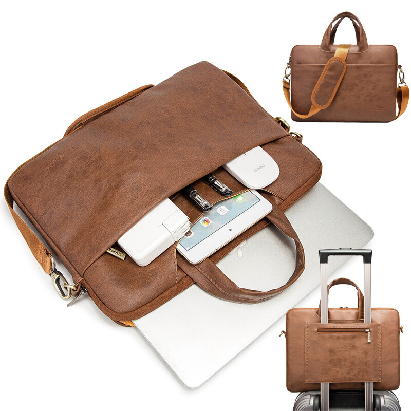 Laptop Notebook Bag Messenger Shoulder Case Handbag 13" 15" for Lenovo Dell Acer