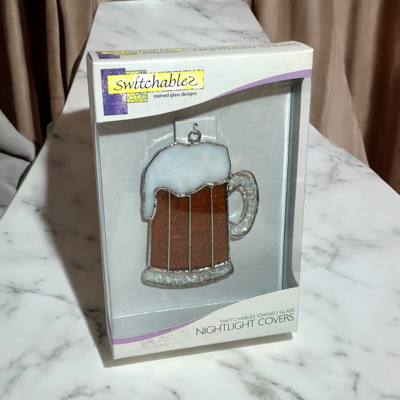 Switchables Stained Glass Nightlight Cover - Beer Mug (Cover Only)