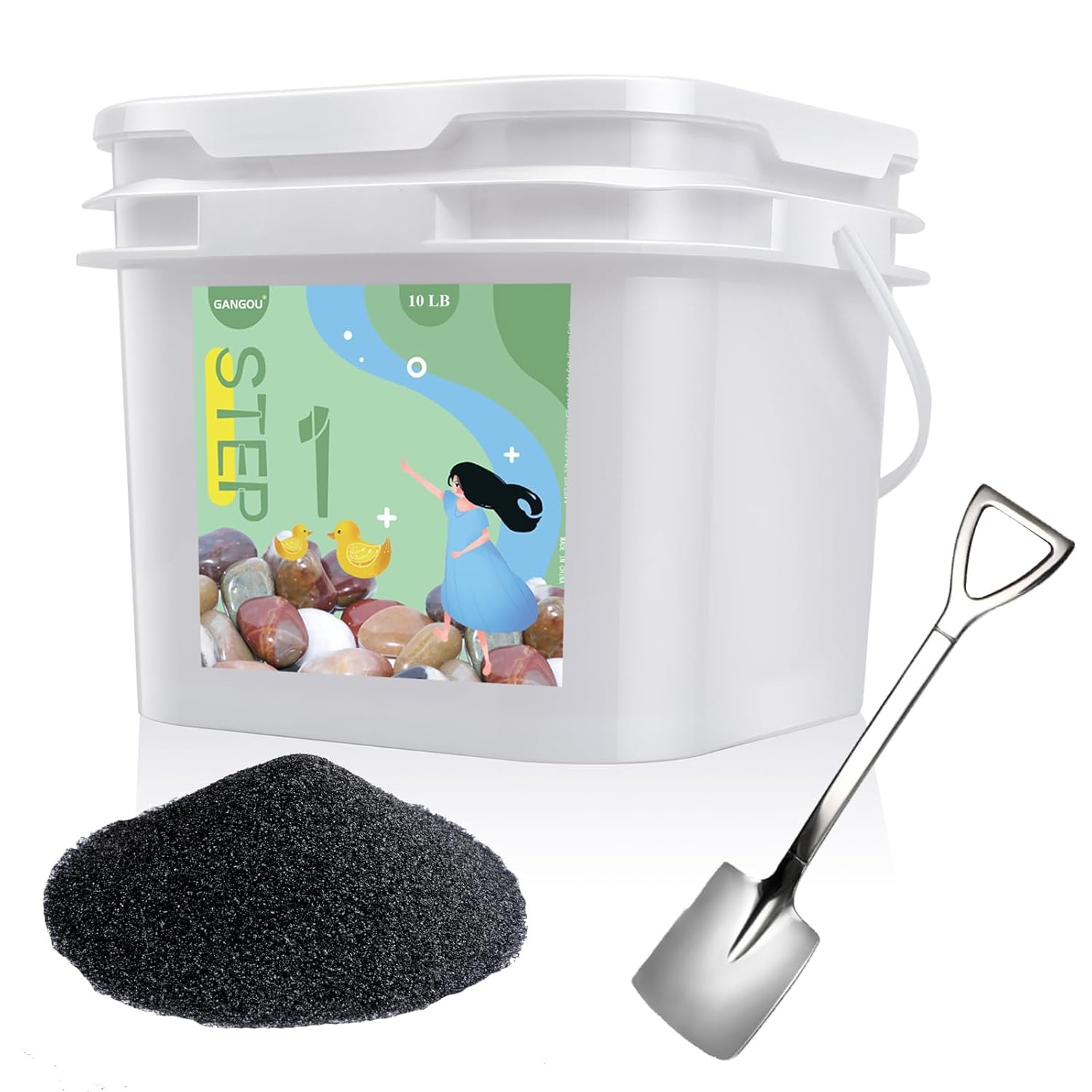 10 lbs Rock Tumbler Grit - Media Grit,Rock Polishing Media,...