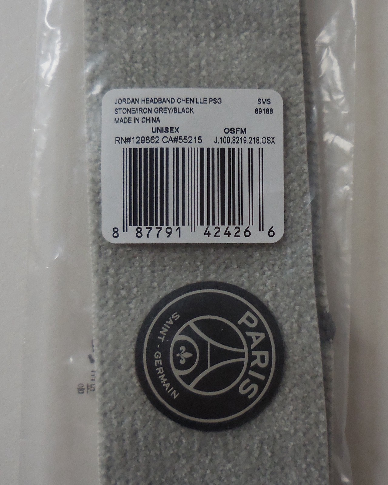 Nike Jordan Chenille Paris Saint Germain Hair/Headband Adult Unisex