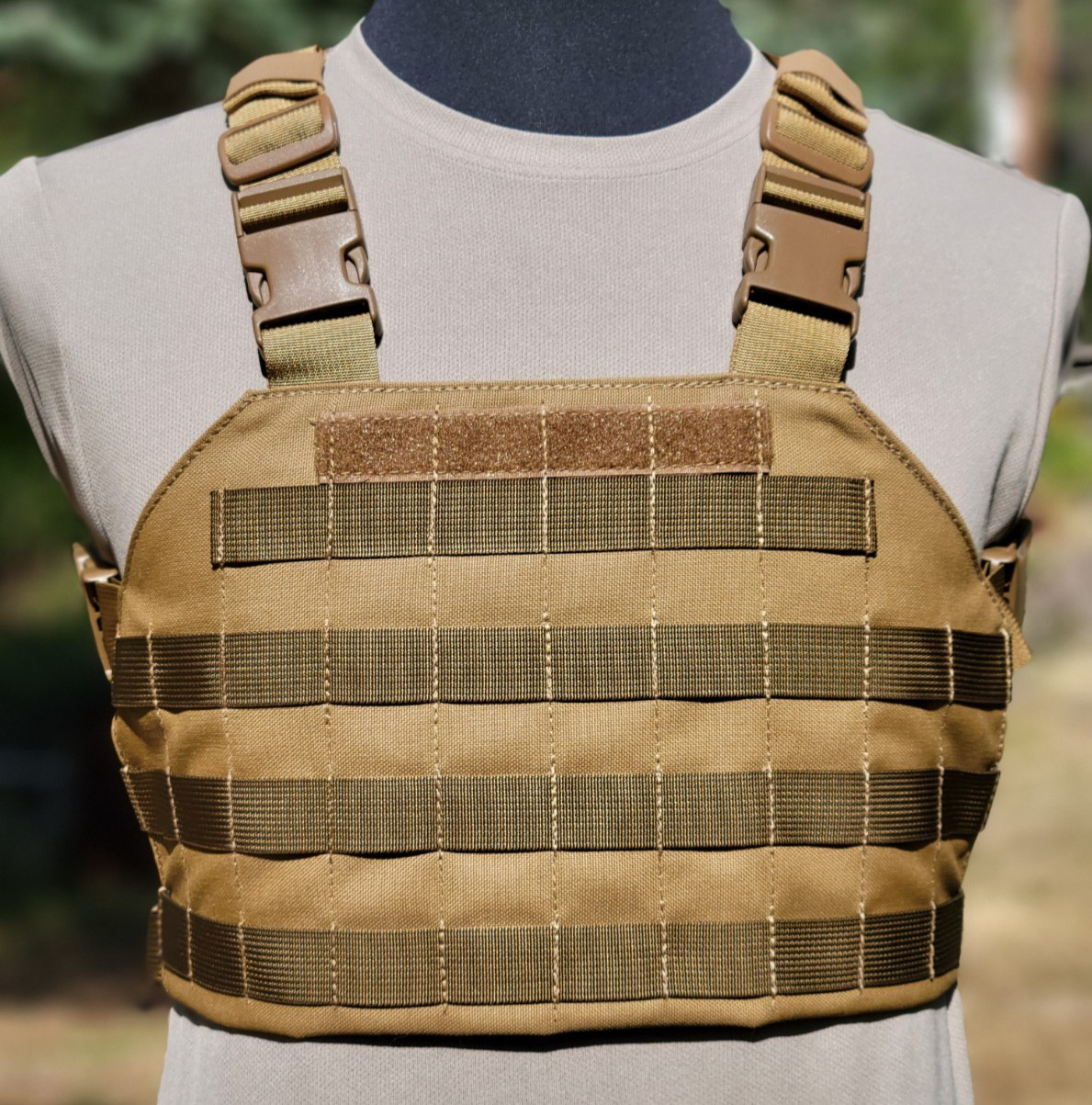 Tactical Chest Rig Coyote Brown Made In USA