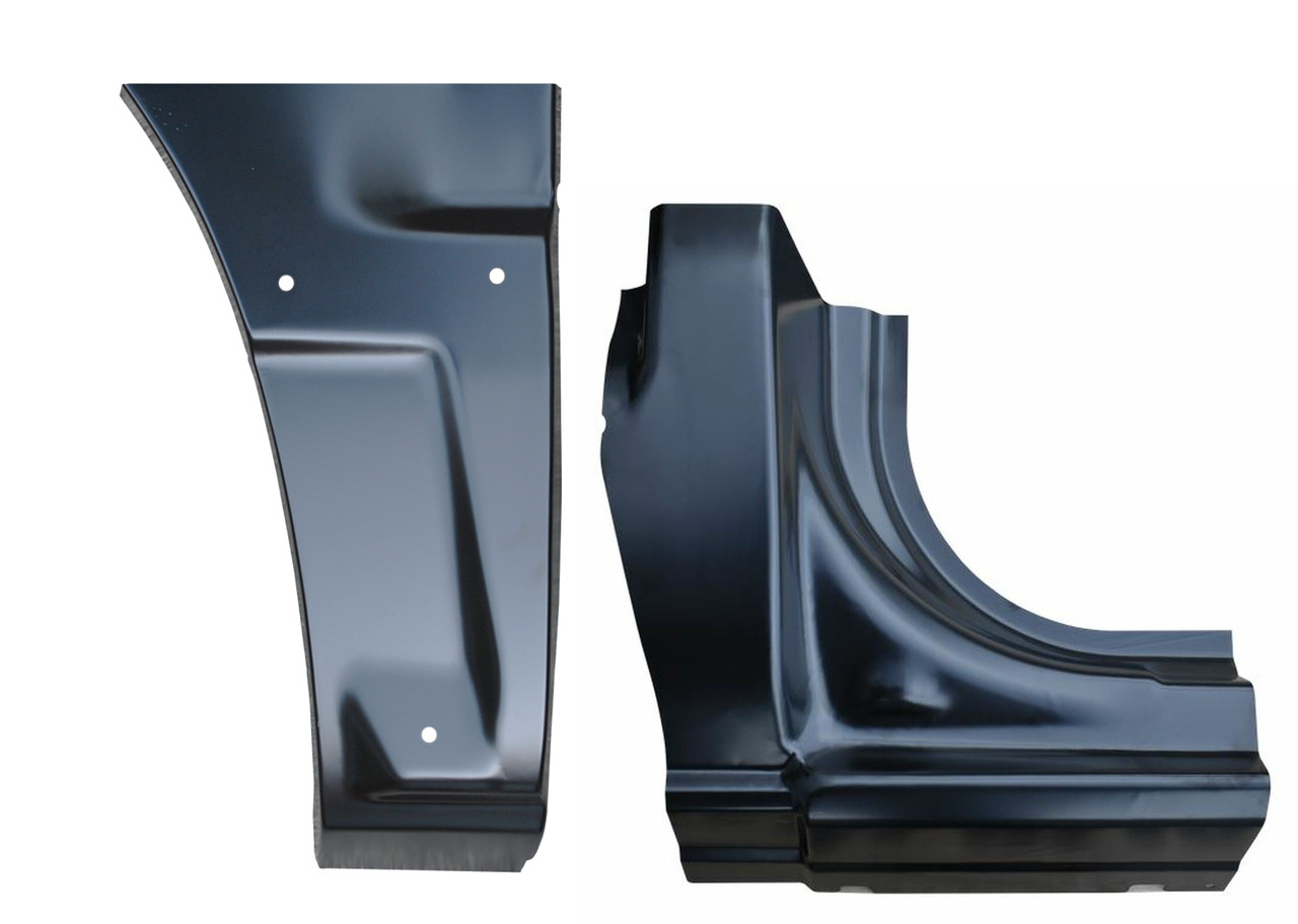 2002-2006 Avalanche Rocker Panel Dogleg Sections For Model With Cladding 4pc SET