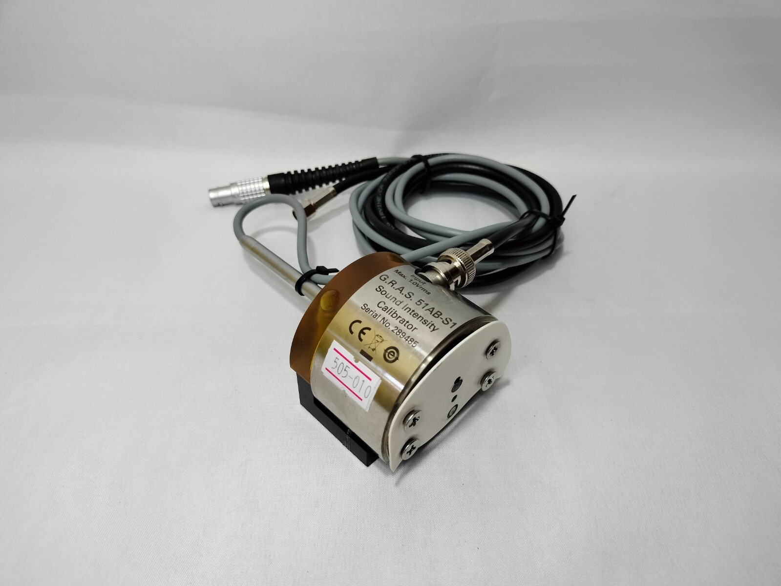 GRAS 51AB-S1 51ABS1 Sound Intensity Calibrator w/ Bruel & Kajaer Type 2670 PreAm