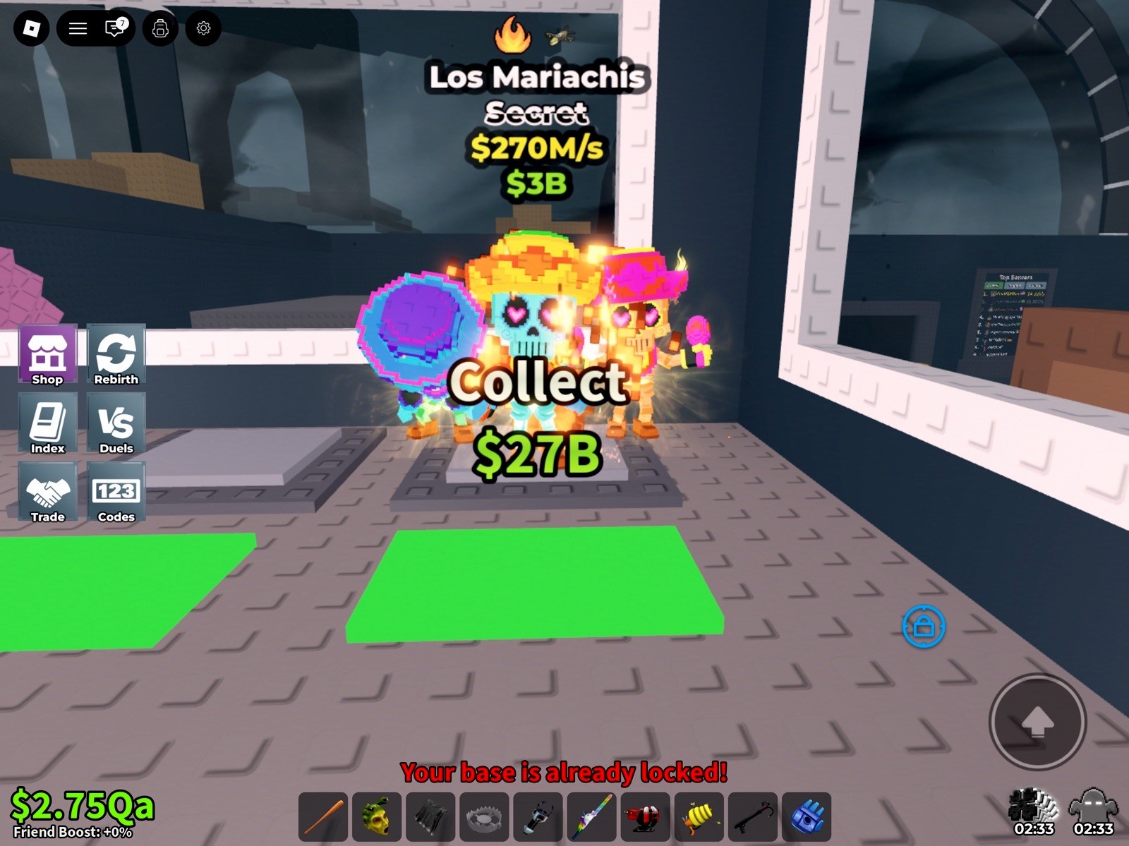 Roblox Secret Game Item/Asset Los Mariachis Collectible ID $27B