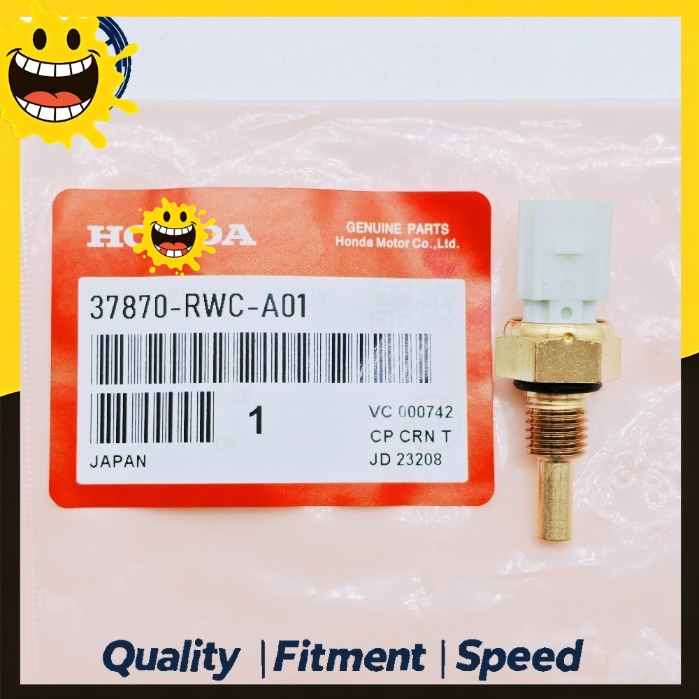 OEM Engine Coolant Temperature Sensor For 2006-2025 Honda & Acura 37870-RWC-A01