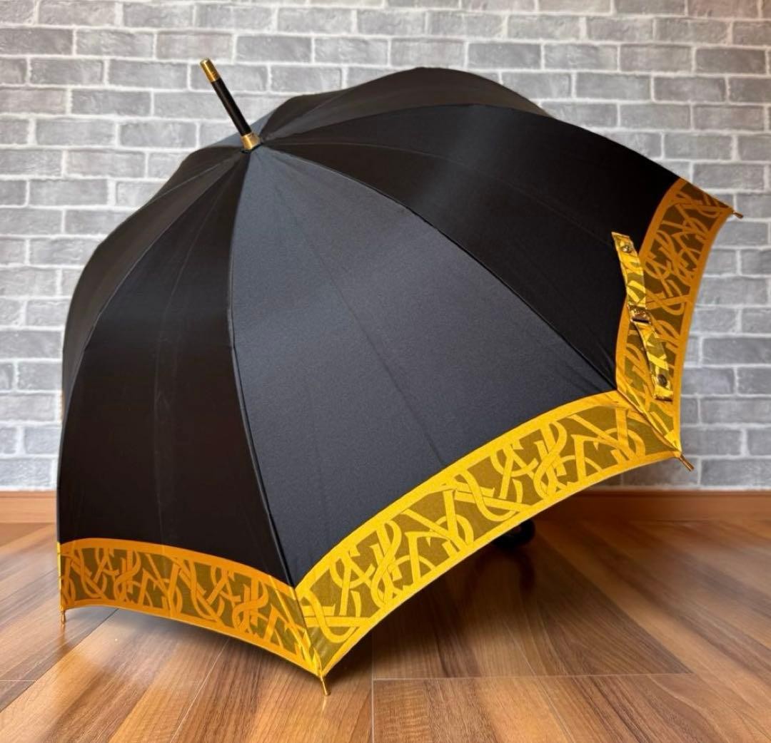 Yves Saint Laurent YSL Umbrella Luxury Fashion Accessory Sun Umbrella