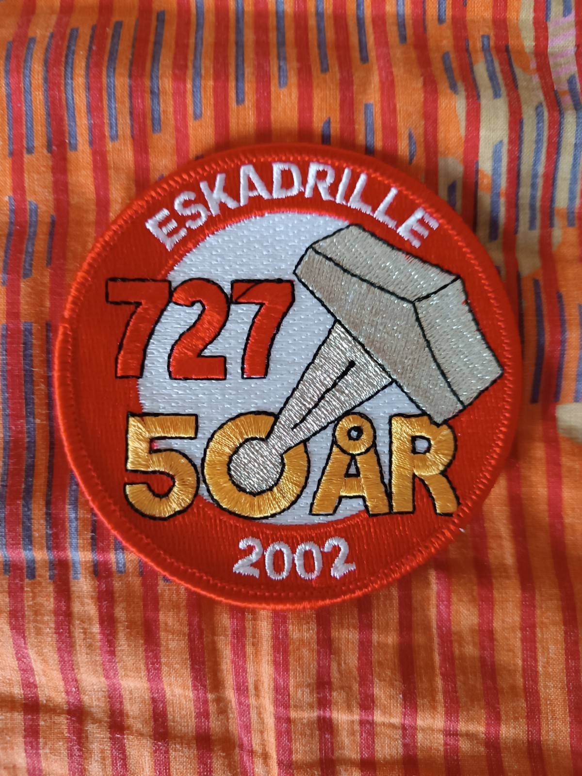 Patch Patch. Denmark Air Force - 727 Fighter Squadron.