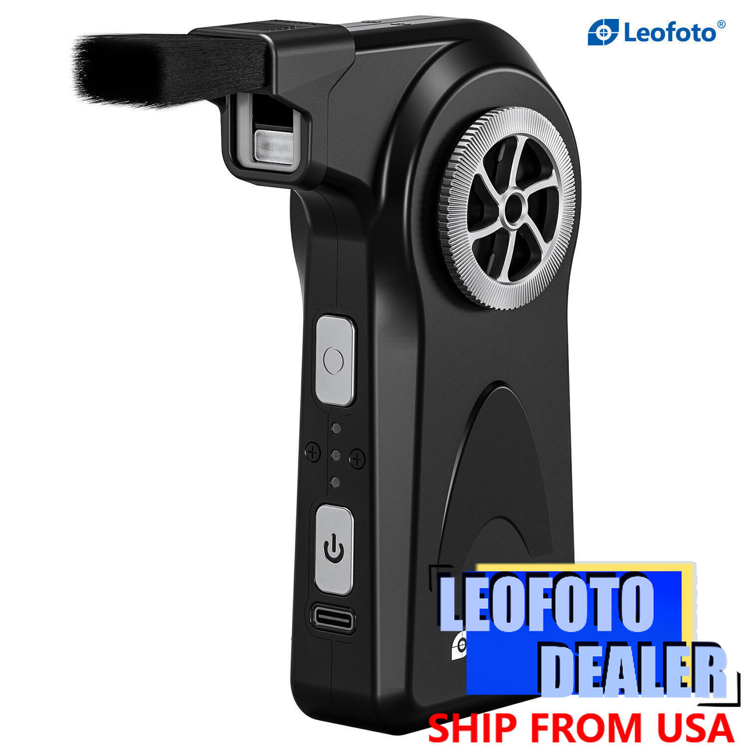 Leofoto EB-01 Electric Air Blower Jet Fan Cleaner for Cameras More