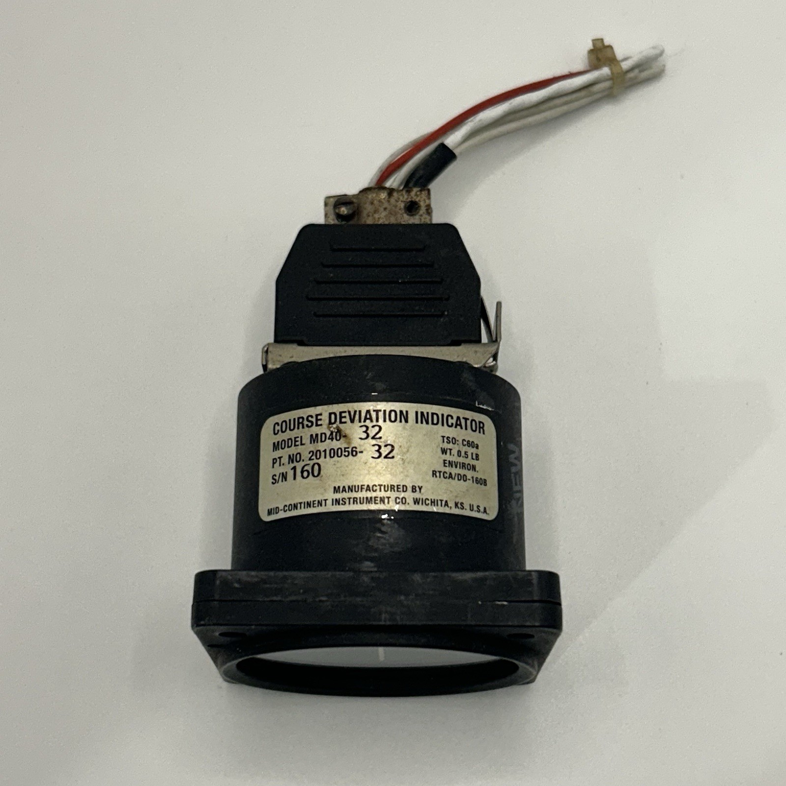 2010056-32 MD40-32 CDI Course Deviation Indicator Mid-Continent with Connector