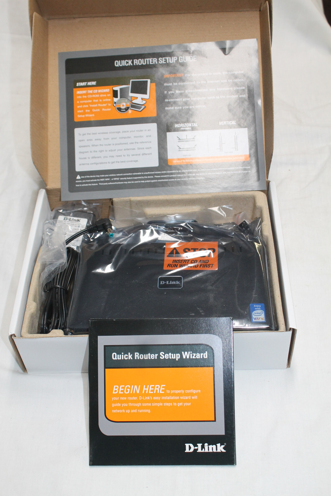 D-Link Rangebooster G Router - Wireless - WBR-2310 - New Open Box