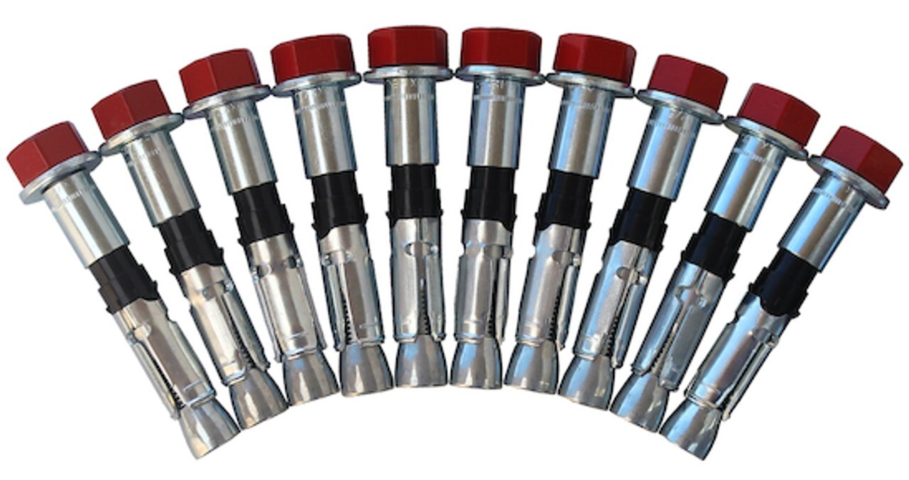Capital Safety 2100066 DBI Sala 10-Pack Bolt Kit for Concrete D-ring Anchor
