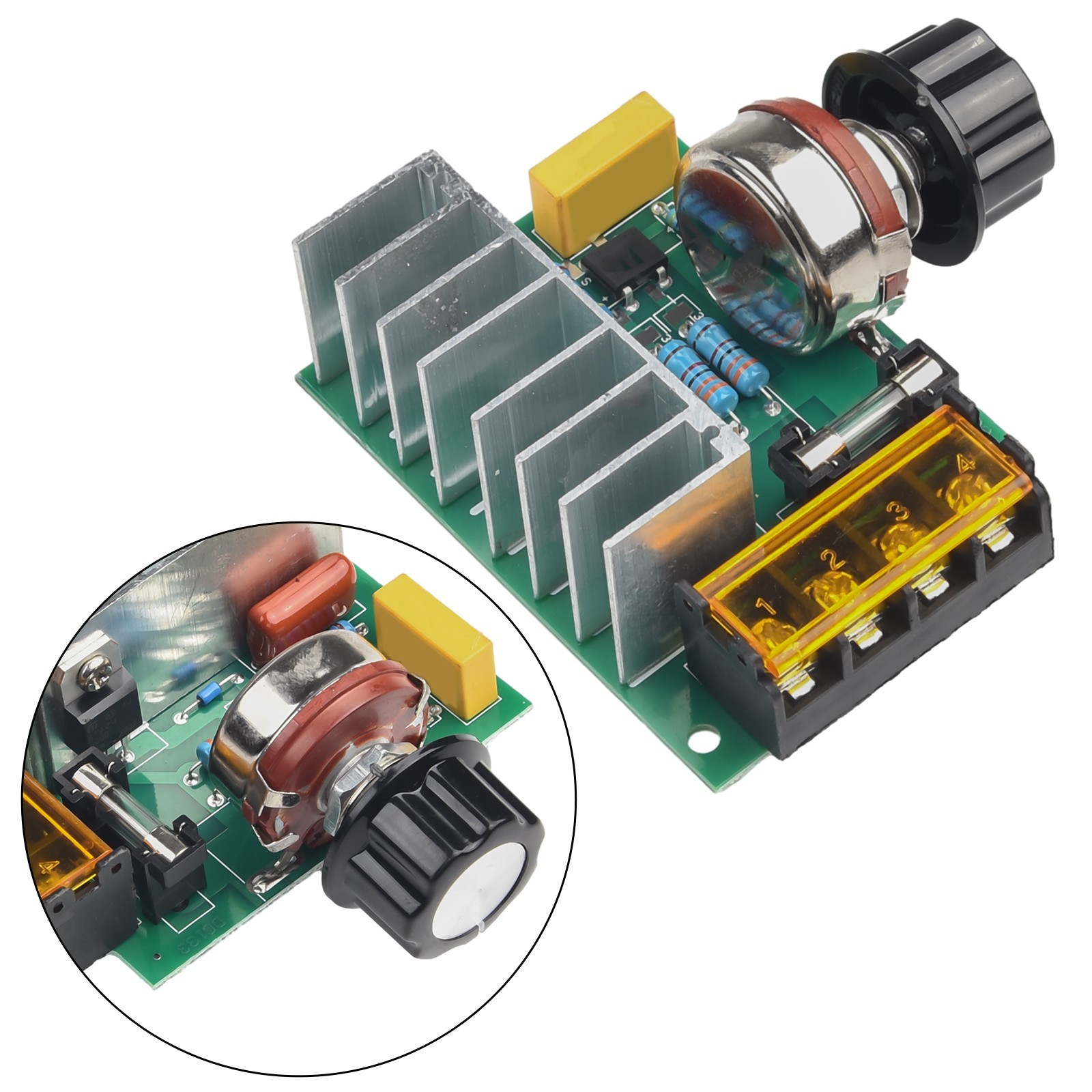 Improved 4000W AC SCR Motor Controller Module for Surge for PROTECTION