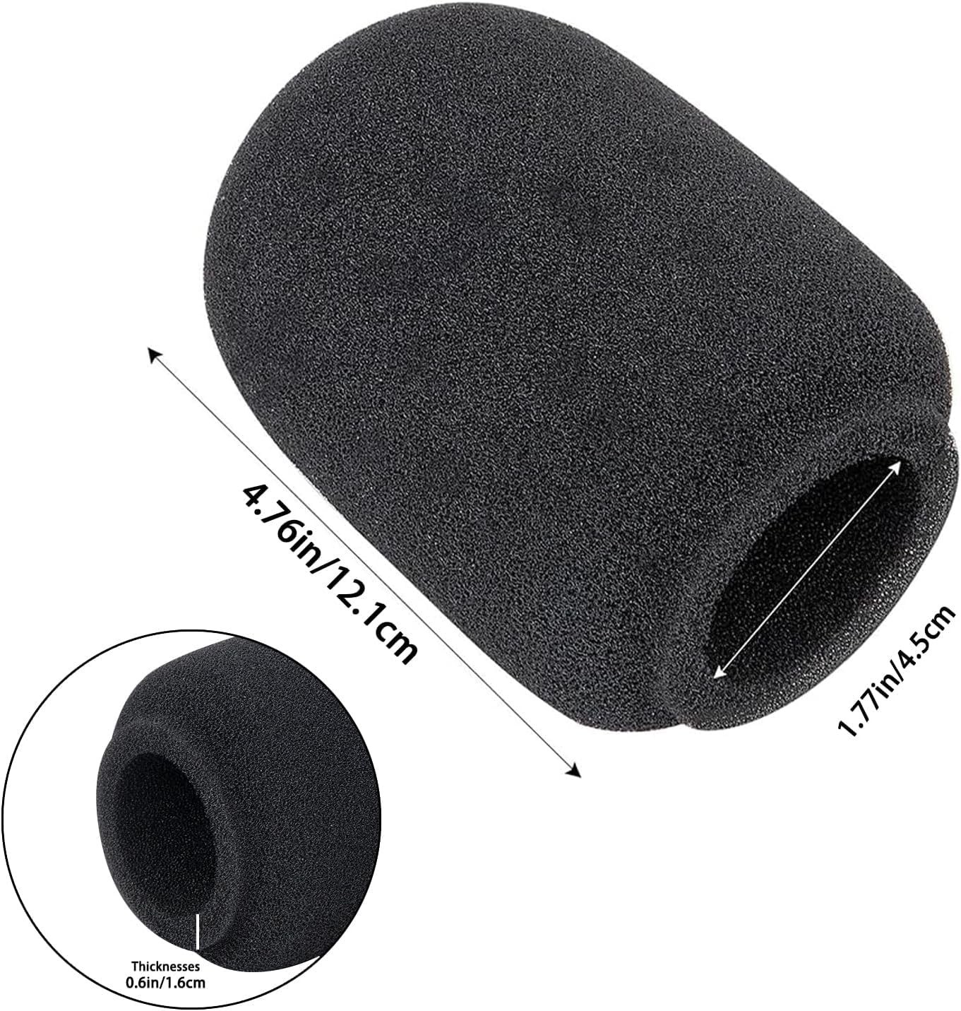 Microphone Windscreen for maono PD400X, PD400X Windscreen with Perfect Compat...