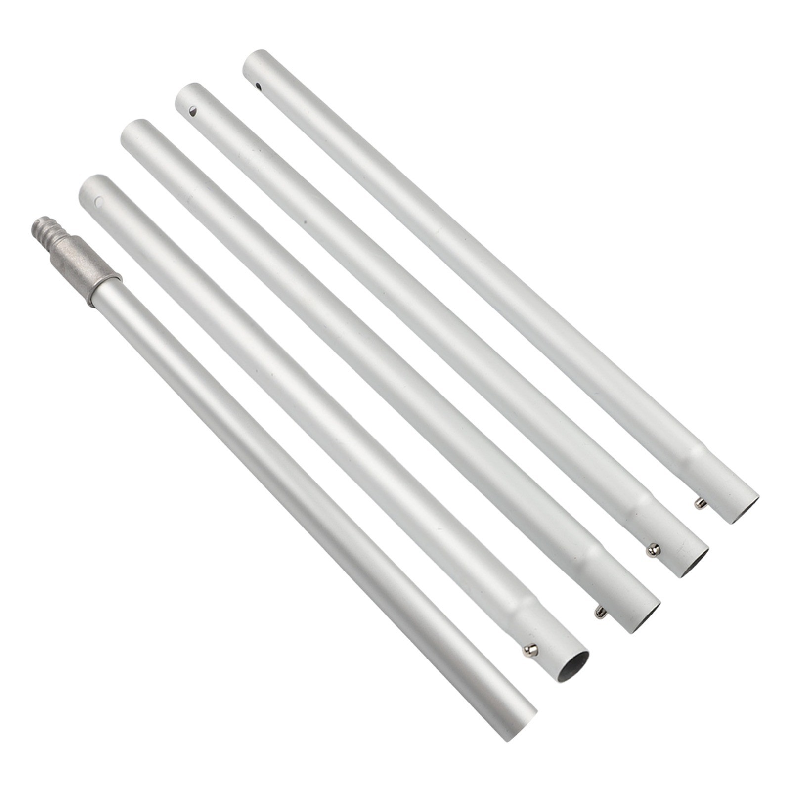12ft Adjustable Pole with 9 Sections for Reaching For High Areas Easily