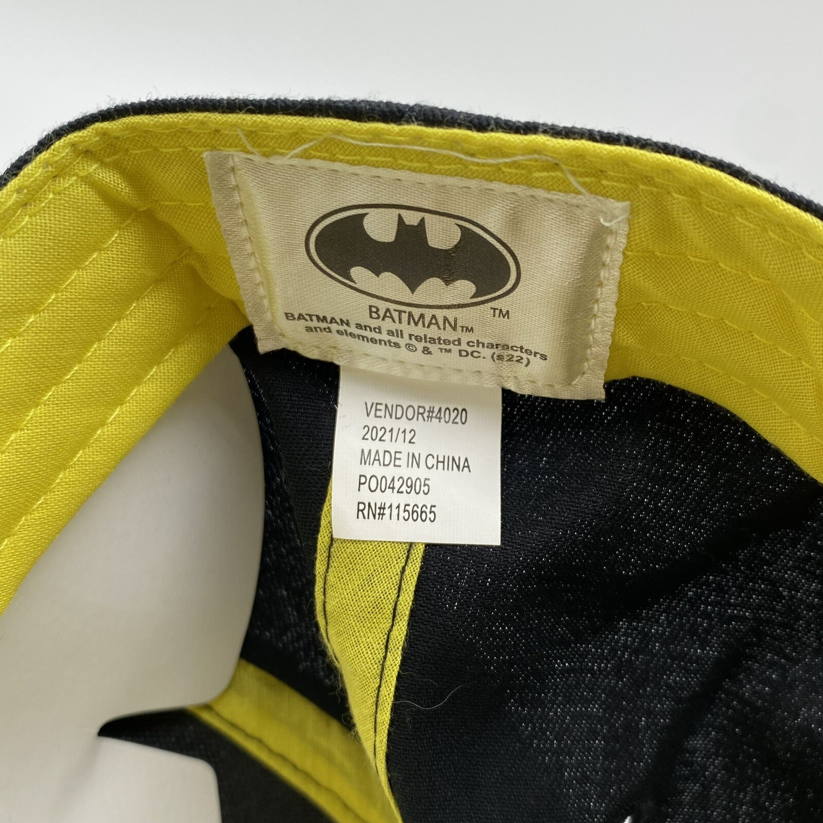 🔥BATMAN Youth Hat Baseball Ball Cap Adjustable SNAPBACK Flat Billed DC Comics🔥