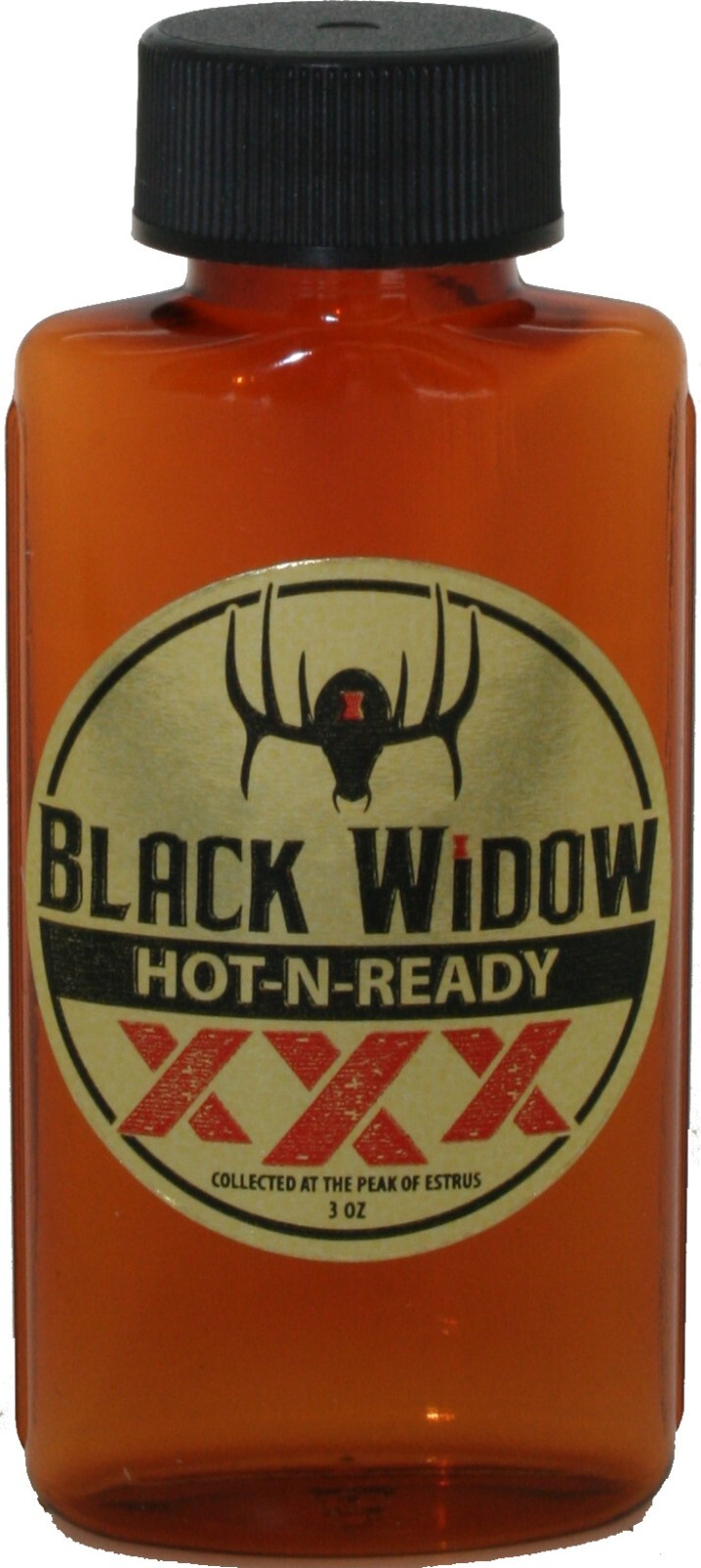 Black Widow Deer Lures-Northern Region (Gold) Hot-N-Ready XXX -1.25oz.