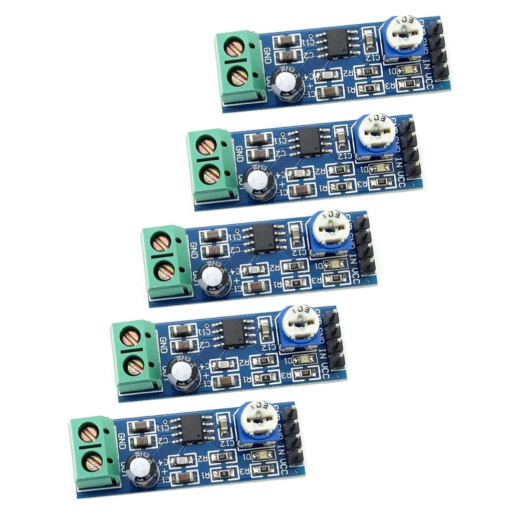 Adjustable LM386 Audio Amplifier Module - 200x Gain for Learning & Prototyping